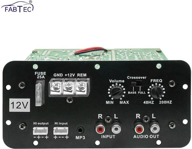 कारज़ेक्स Car Basstube, Subwoofer Slayer, Pure Bass, ThumpMaster Mono Bass (120W, 12V DC) मोनो क्लास AB कार एम्पलीफायर