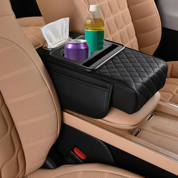SUICUNE Center Console Pad,Waterproof Armrest Cover Cushion,Multifunctional Car Armrest Car Armrest Cover