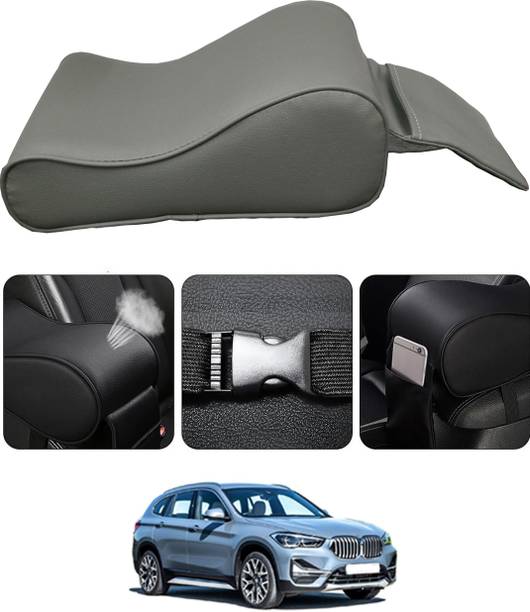 MSNP Armrest Cushion Cover Protector Interior Decor Grey Universal For Car 309 Car Armrest Cover