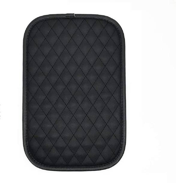 Edylin Car Center Pad , Universal Fit For Car Waterproof Armrest Seat Pad 7D (Black) Car Armrest Cover
