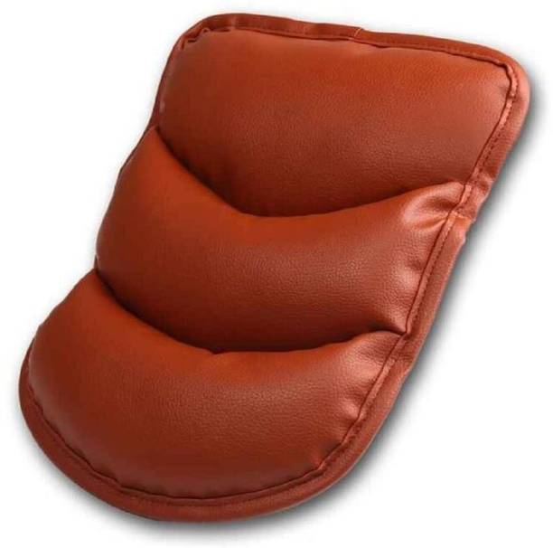 Edylin Center Console Armrest Pad Cover Cushion, Fit for Most Universal Vehicle (Tan) Car Armrest Cover