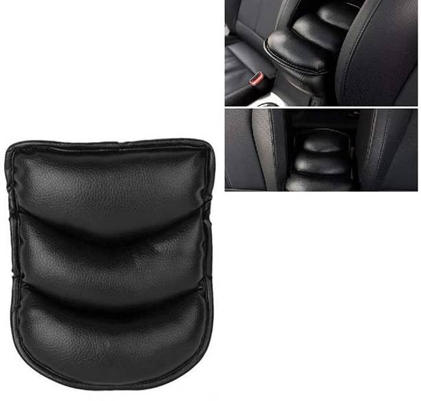 Edylin Center Console Armrest Pad Cover Cushion, Fit for Most Universal Vehicle (Black) Car Armrest Cover