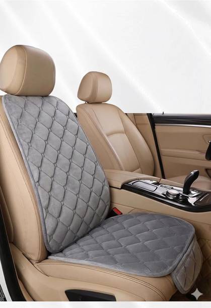 Zinnia Winter Car Plush Non-Slip, Single Piece,car seat cushion Car Armrest Cover