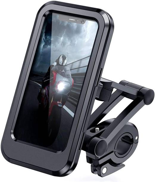 PRITITHING Universal Bike Phone Holder 360°Rotation Waterproof Sensitive Touch ID & Face ID Roof Bike Rack