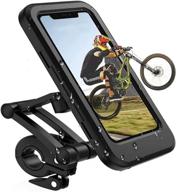 PRITITHING Bike Phone Mount Holder Waterproof Adjustable Height and 360° Rotation for GPS Roof Bike Rack