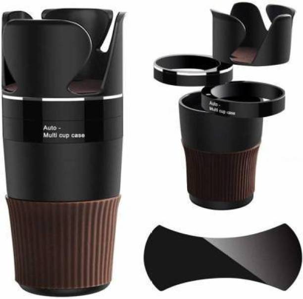 CCE Multi-Functional 5 in 1 Drink Holders 360°Rotatable Car Bottle Holder Car Bottle Holder