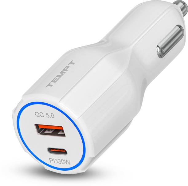 TEMPT 60 W Turbo Car Charger