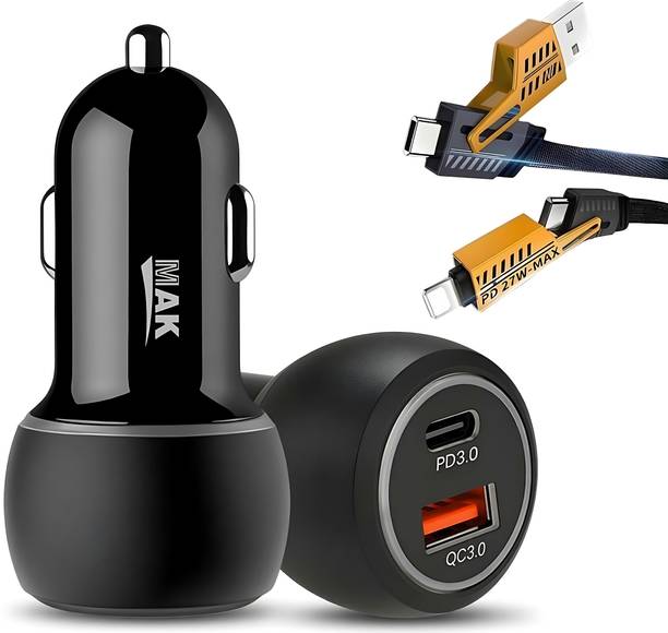 MAK 80 W Qualcomm 3.0 Turbo Car Charger