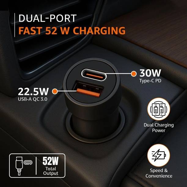 Chaebol 52 W Turbo Car Charger