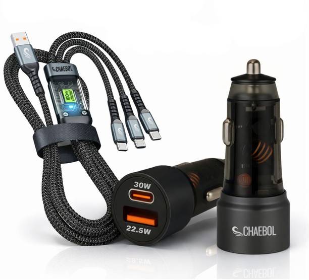 Chaebol 52 W Qualcomm 3.0 Turbo Car Charger