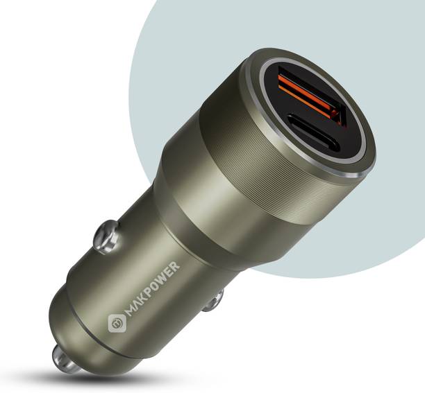 MAK POWER 65 W Qualcomm Certified Turbo Car Charger