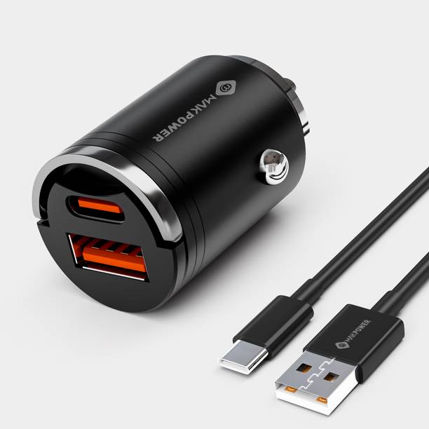MAK POWER 65 W Qualcomm Certified Turbo Car Charger