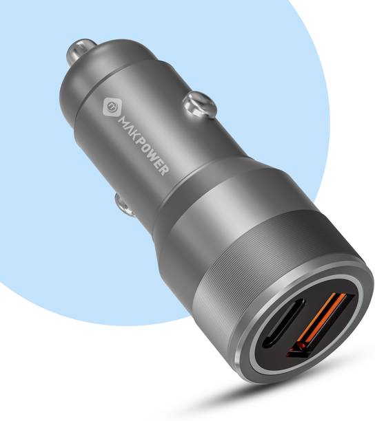 MAK POWER 65 W Qualcomm Certified Turbo Car Charger