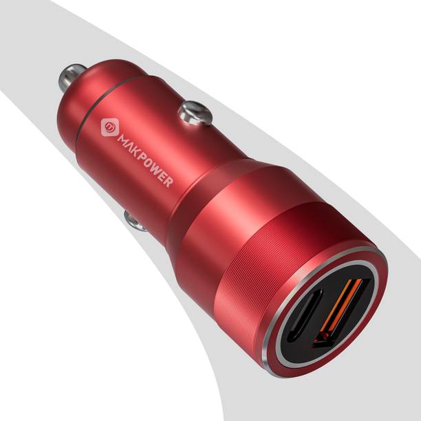 MAK POWER 65 W Qualcomm Certified Turbo Car Charger