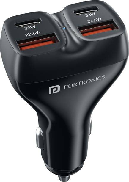 Portronics 111 W Turbo Car Charger