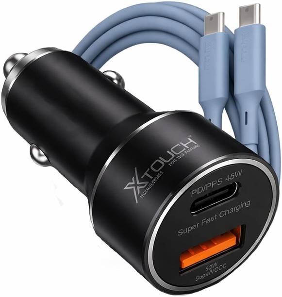 XTOUCH 125 W Qualcomm 3.0 Turbo Car Charger