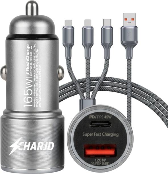 CHARJD 165 W Qualcomm 3.0 Turbo Car Charger