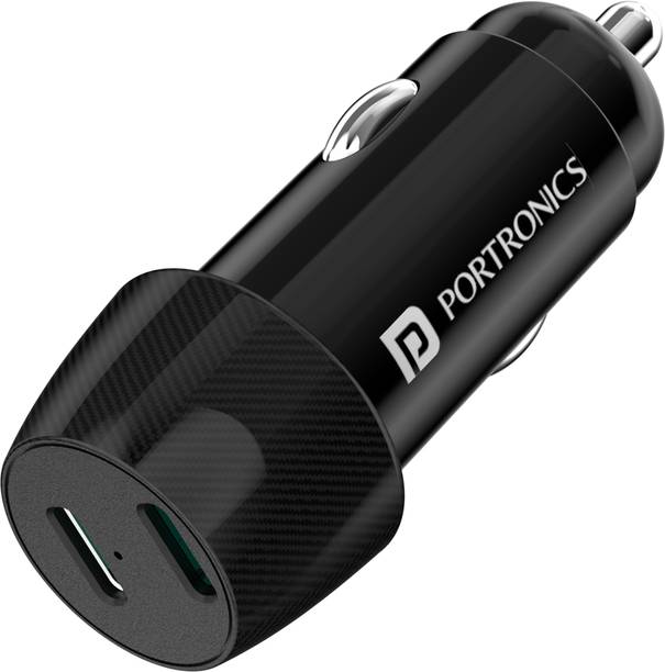 पोर्ट्रोनिक्स 40 W टर्बो कार चार्जर