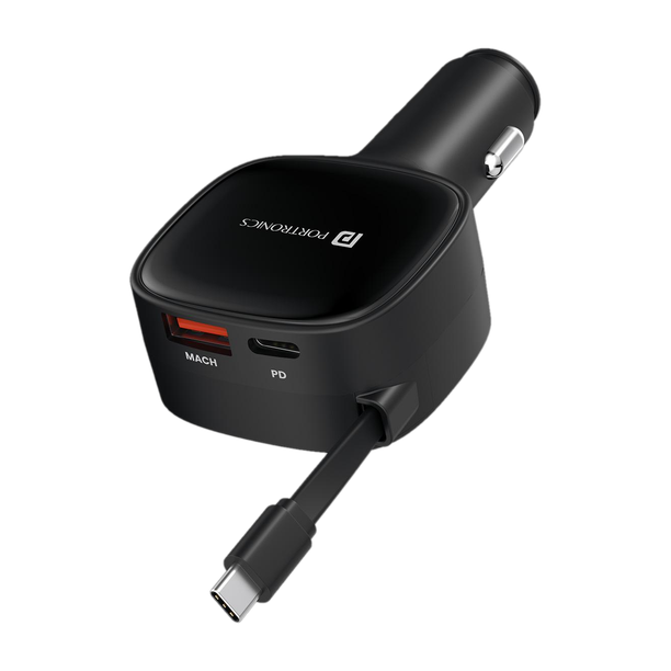 Portronics 84 W Turbo Car Charger
