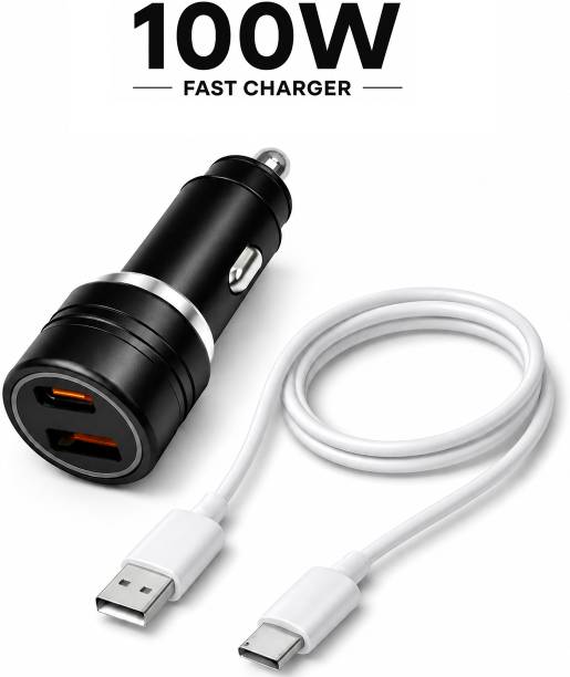 SB 100 W Qualcomm Certified Turbo Car Charger