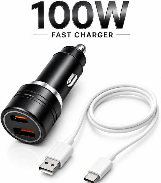 SB 100 W Qualcomm Certified Turbo Car Charger