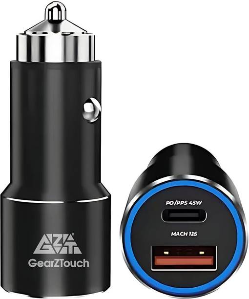 GEARZTOUCH 125 W Qualcomm 3.0 Turbo Car Charger