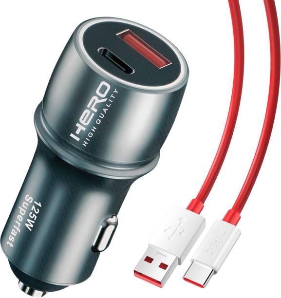 herohighquality 125 W Turbo Car Charger