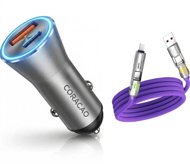 Coracao 135 W Qualcomm Certified Turbo Car Charger