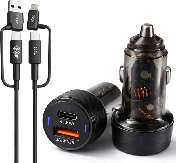 Solarity 100 W Qualcomm 3.0 Turbo Car Charger