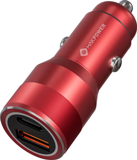 MAK POWER 65 W Qualcomm Certified Turbo Car Charger