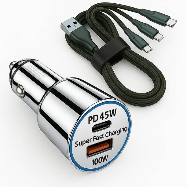 Primate 145 W Qualcomm Certified Turbo Car Charger