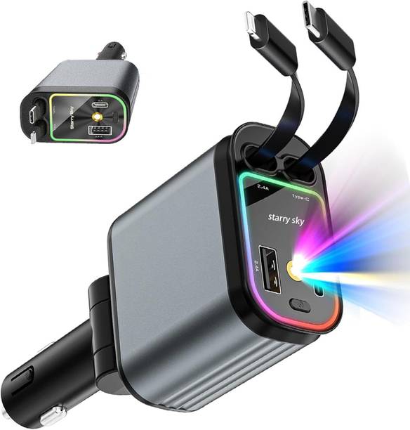 RGV 120 W Qualcomm Certified Turbo Car Charger