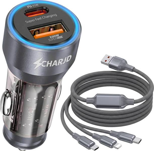 CHARJD 165 W Qualcomm Certified Turbo Car Charger