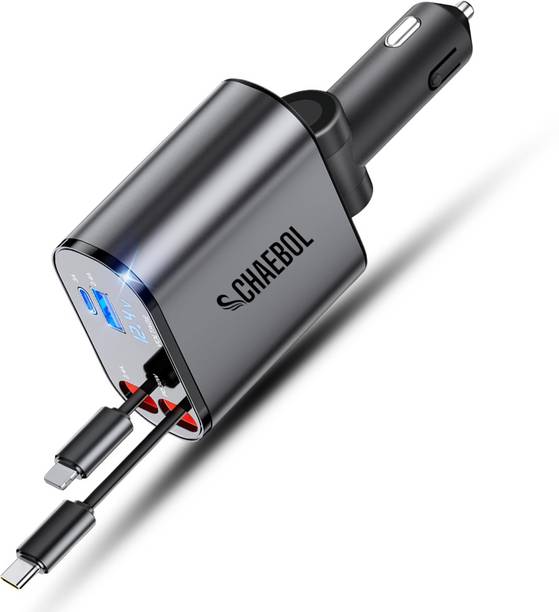 Chaebol 120 W Qualcomm Certified Turbo Car Charger
