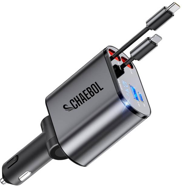 Chaebol 120 W Qualcomm Certified Turbo Car Charger