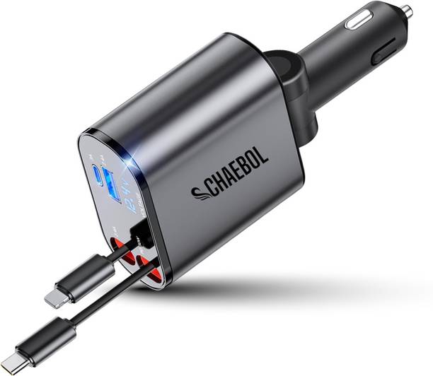 Chaebol 120 W Qualcomm Certified Turbo Car Charger