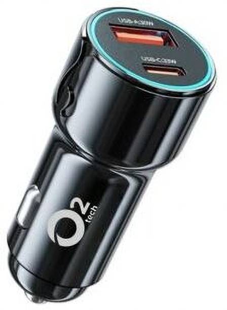 O2 TECH 58 W Turbo Car Charger