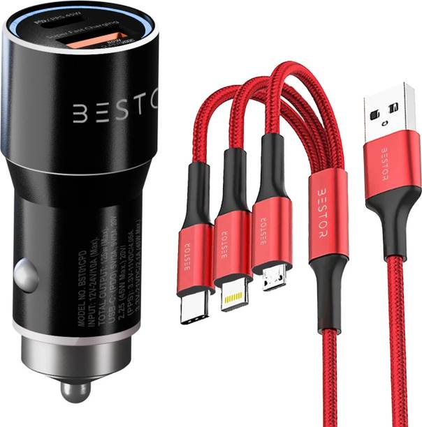 Bestor 125 W Qualcomm 3.0 Turbo Car Charger