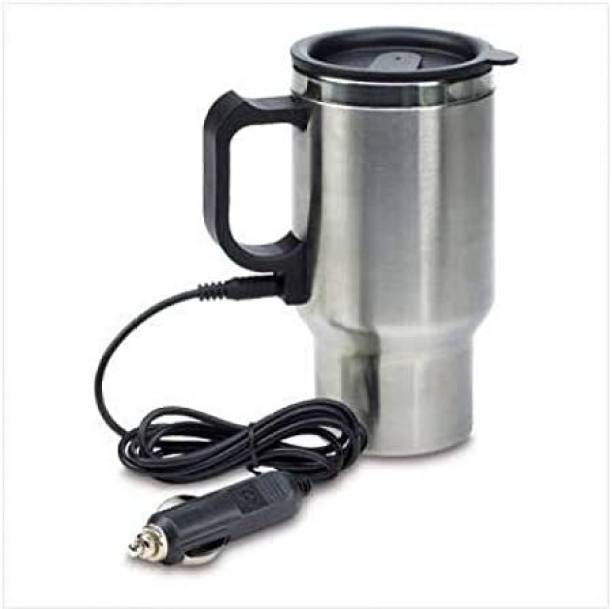Urvi Ecommerce Plug 12 V Car charging travel mug ( 450 ml ) Car Cigarette Lighter