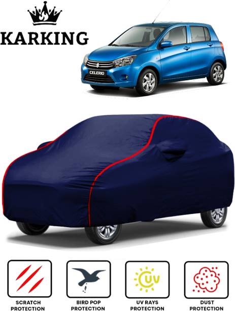 KARKING Car Cover For Maruti Suzuki Celerio (With Mirror Pockets)