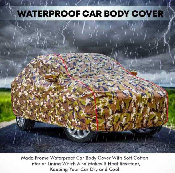 V VINTON Car Cover For Tata Nexon EV (With Mirror Pockets)