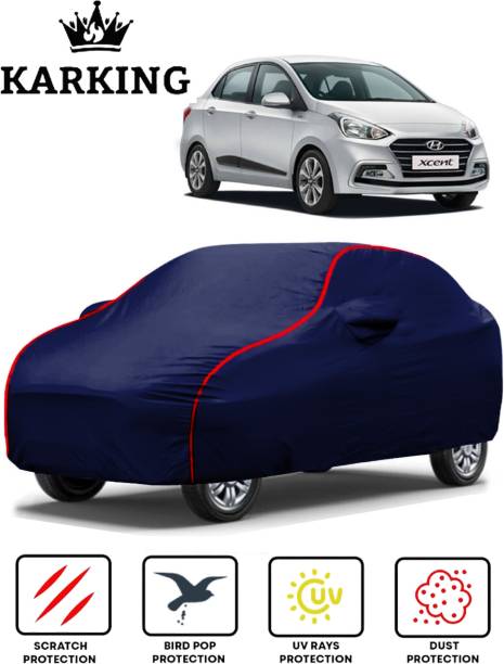 KARKING Car Cover For Hyundai Xcent (With Mirror Pockets)
