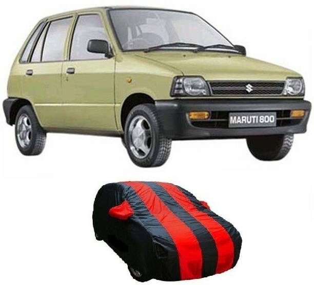 MYTECH Car Cover For Maruti Suzuki 800 (With Mirror Pockets)