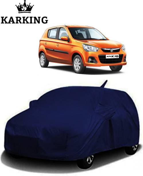 KARKING Car Cover For Maruti Suzuki Alto K10 (With Mirror Pockets)