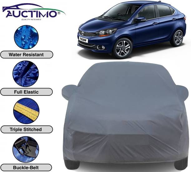 AUCTIMO Car Cover For Tata Tigor (With Mirror Pockets)