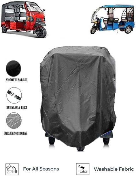 Y3H Car Cover For Universal For Autorickshaw Universal For Autorickshaw (With Mirror Pockets)