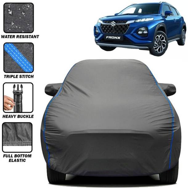 kerwa Car Cover For Maruti Suzuki Fronx (With Mirror Pockets)