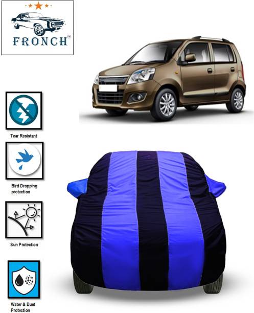 FRONCH Car Cover For Maruti Suzuki WagonR, WagonR Stingray, Wagon R LXI (With Mirror Pockets)