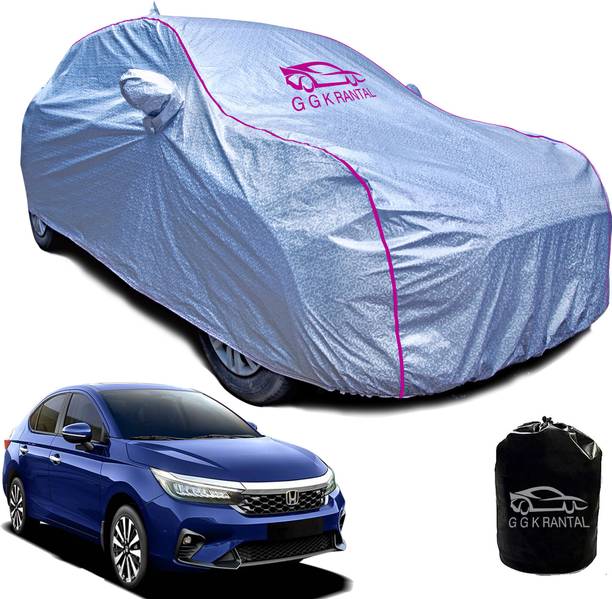 G G K RANTAL Car Cover For Honda City, City i-Vtec, City i-Dtec, City Facelift, City 1.3i, City 1.5i Zx (With Mirror Pockets)