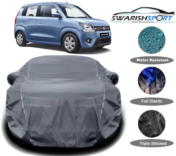 Swarish Car Cover For Maruti Suzuki WagonR (With Mirror Pockets)